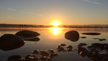SUP Sonnenaufgang